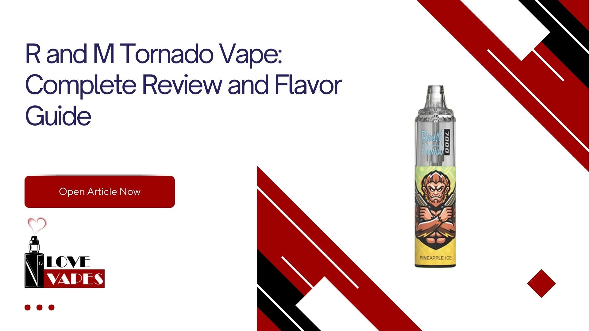 R and M Tornado Vape