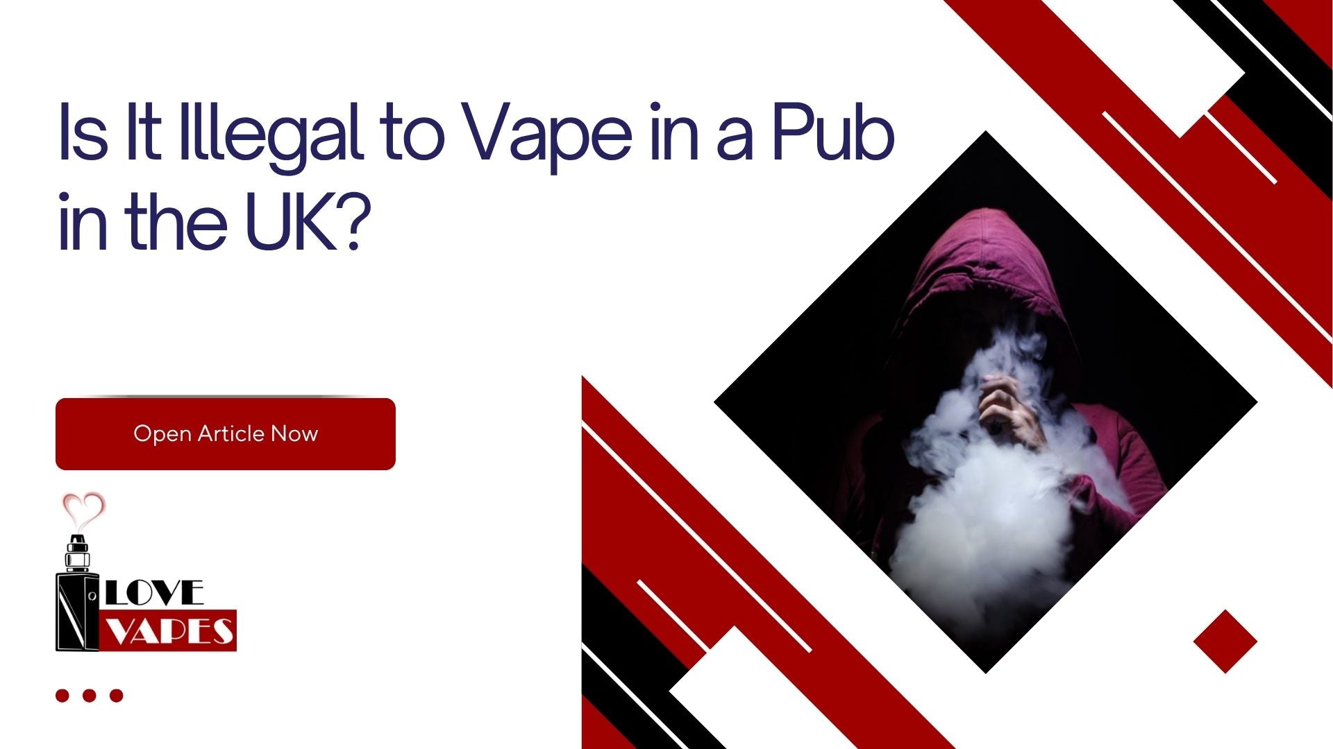 Is It Illegal to Vape in a Pub in the UK