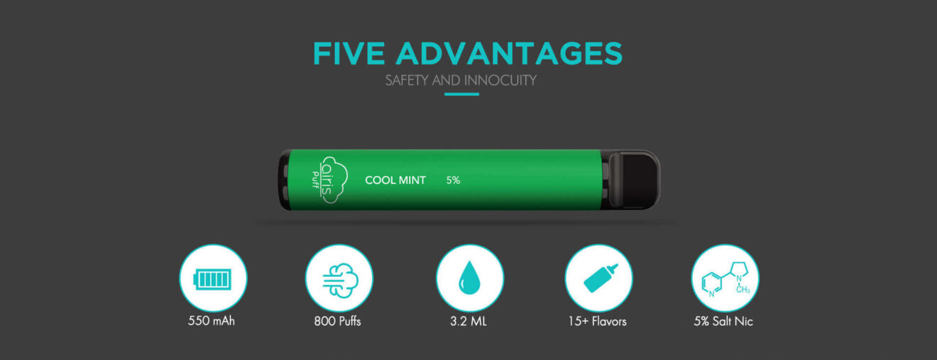 Airis Puff Puffs Disposable Pod Kit Love Vapes