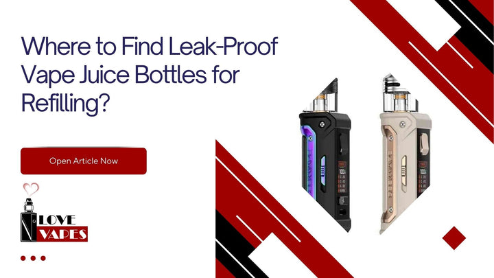 non drip vape bottles