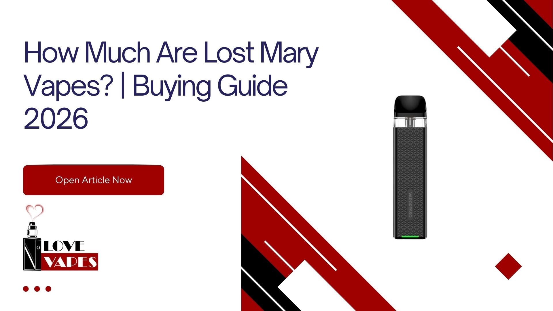 How Much Are Lost Mary Vapes