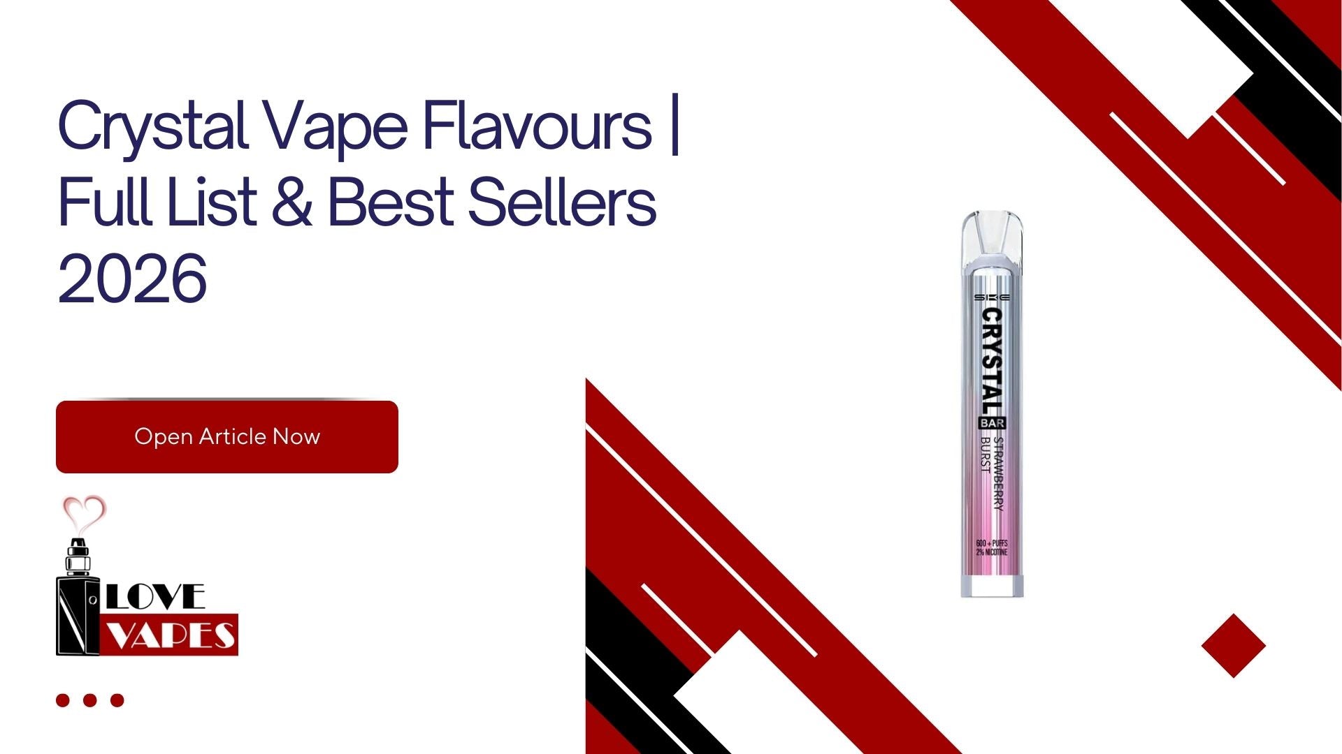 crystal prime vapes 7000 puffs E-Liquid Flavour Picker (A–Z) | Flavour Groups & Notes main image 1