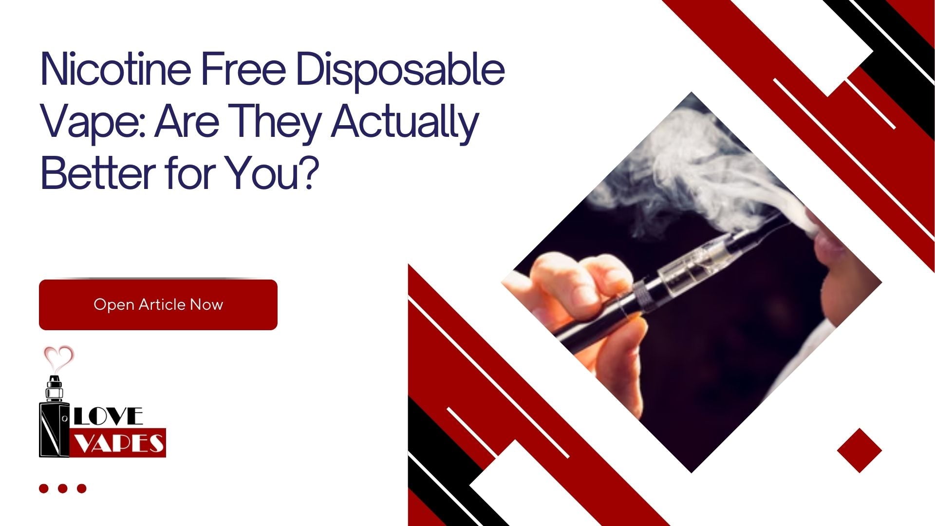 nicotine free disposable vape