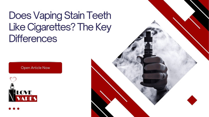 does vaping stain teeth