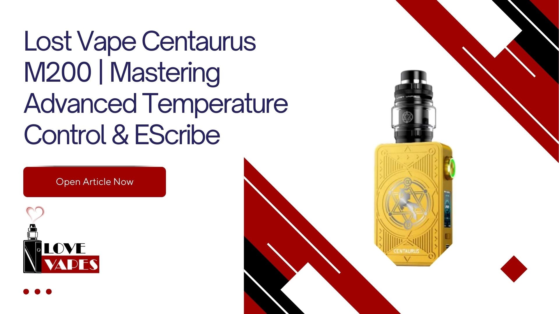 Lost Vape Centaurus M200