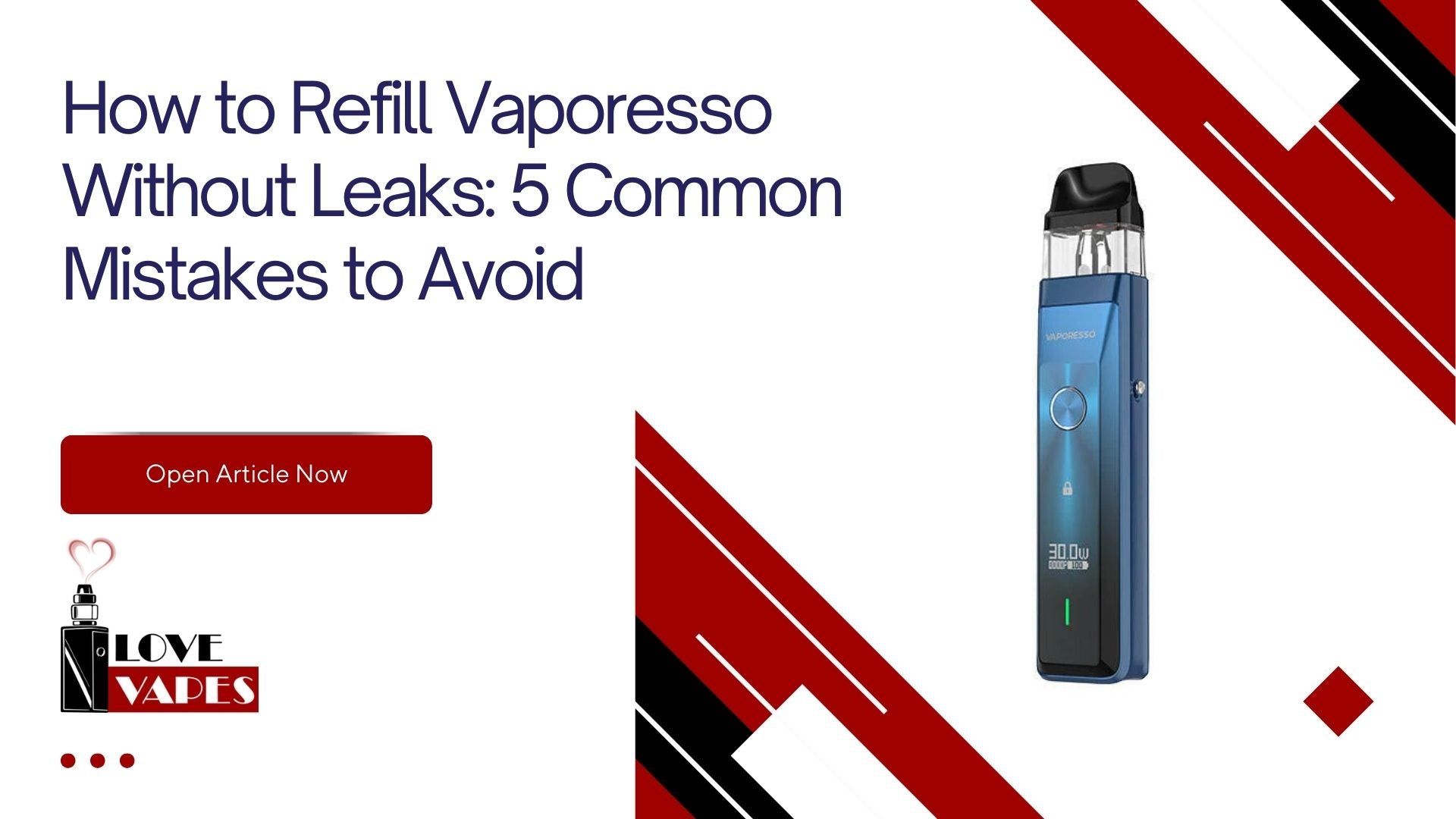 How to Refill Vaporesso Eco Nano: Complete Tutorial with Tips