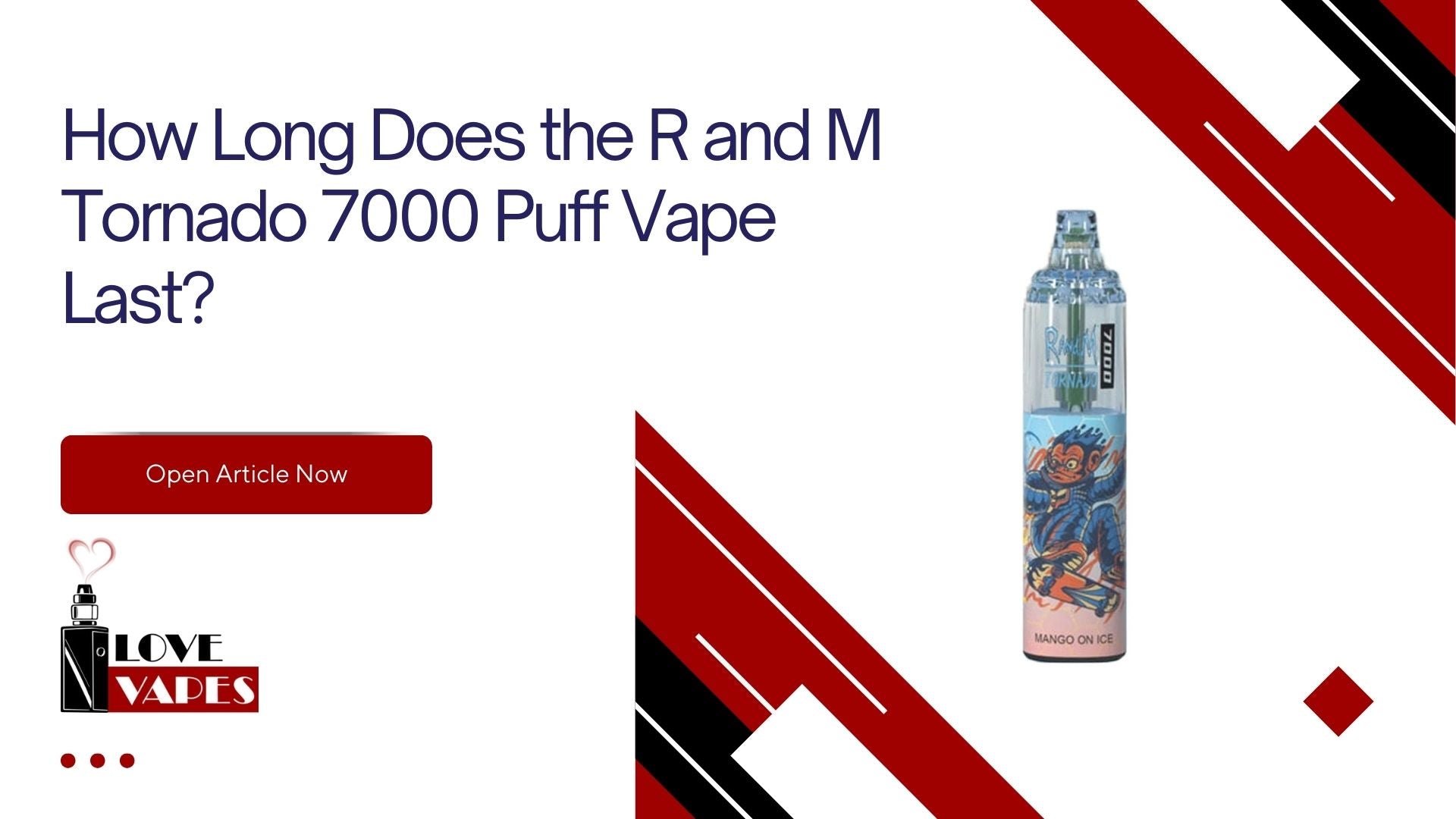 R and M Tornado Vape