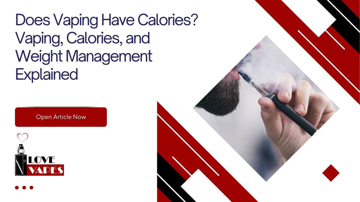 does vaping have calories