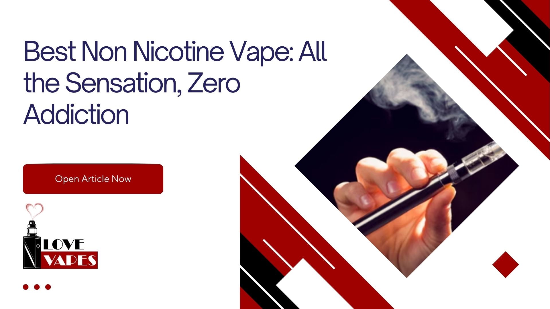 Best Non Nicotine Vape: All the Sensation, Zero Addiction Love Vapes Best Non Nicotine Vape: All the Sensation, Zero Addiction Love Vapes