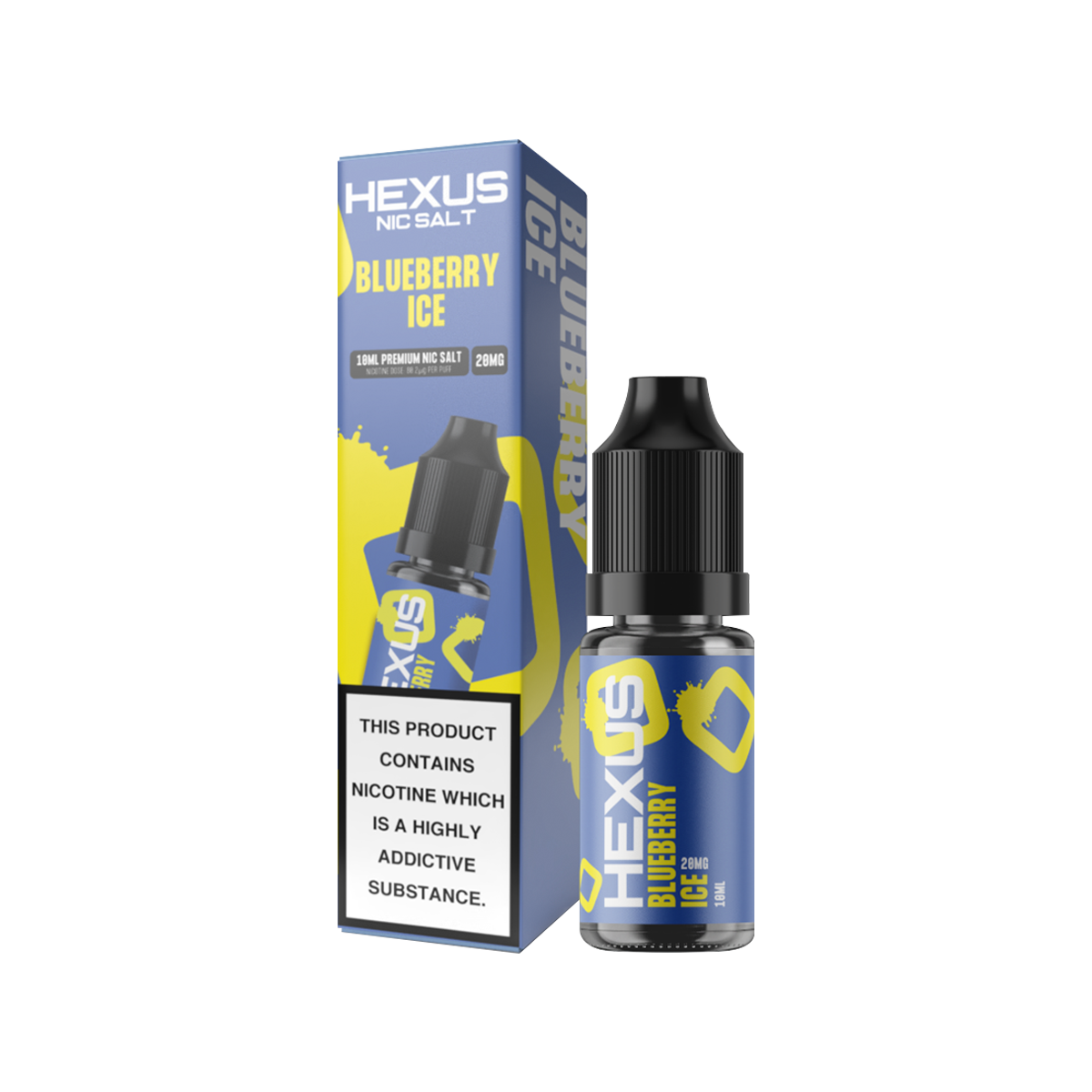 Blueberry Ice Nic Salt by Hexus