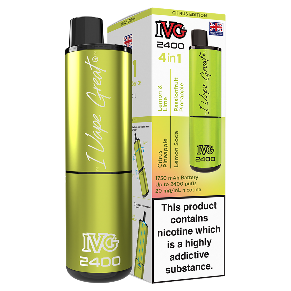 IVG 2400 Rechargeable Vape Kit
