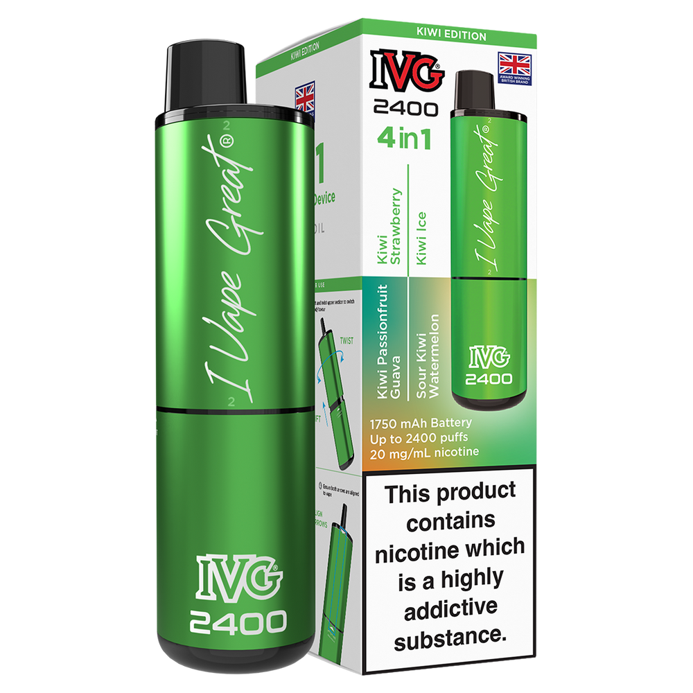IVG 2400 Rechargeable Vape Kit