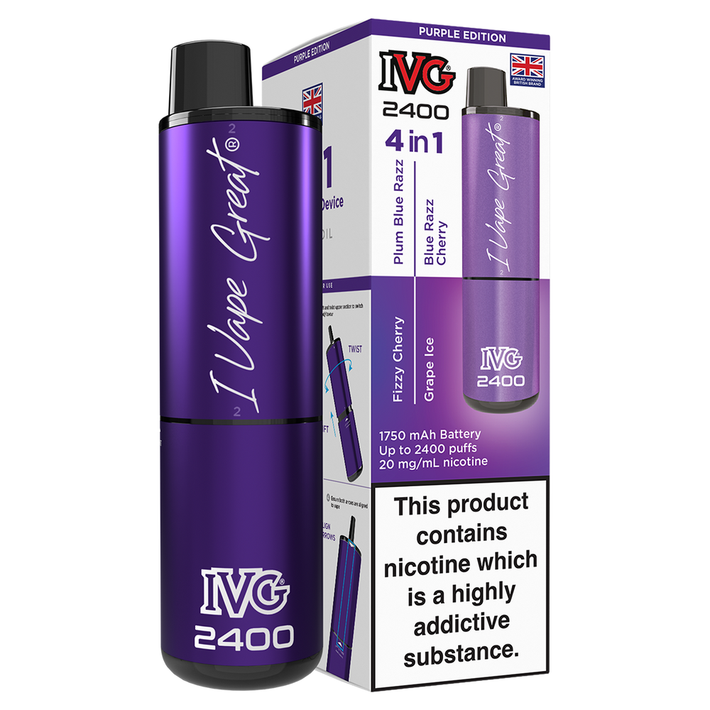 IVG 2400 Rechargeable Vape Kit