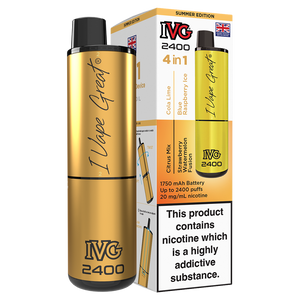IVG 2400 Rechargeable Vape Kit
