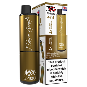 IVG 2400 Rechargeable Vape Kit