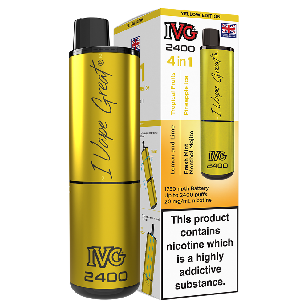 IVG 2400 Rechargeable Vape Kit