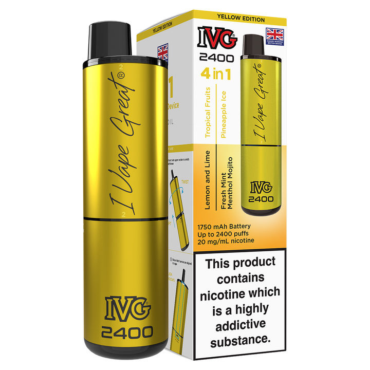 IVG 2400 Rechargeable Vape Kit