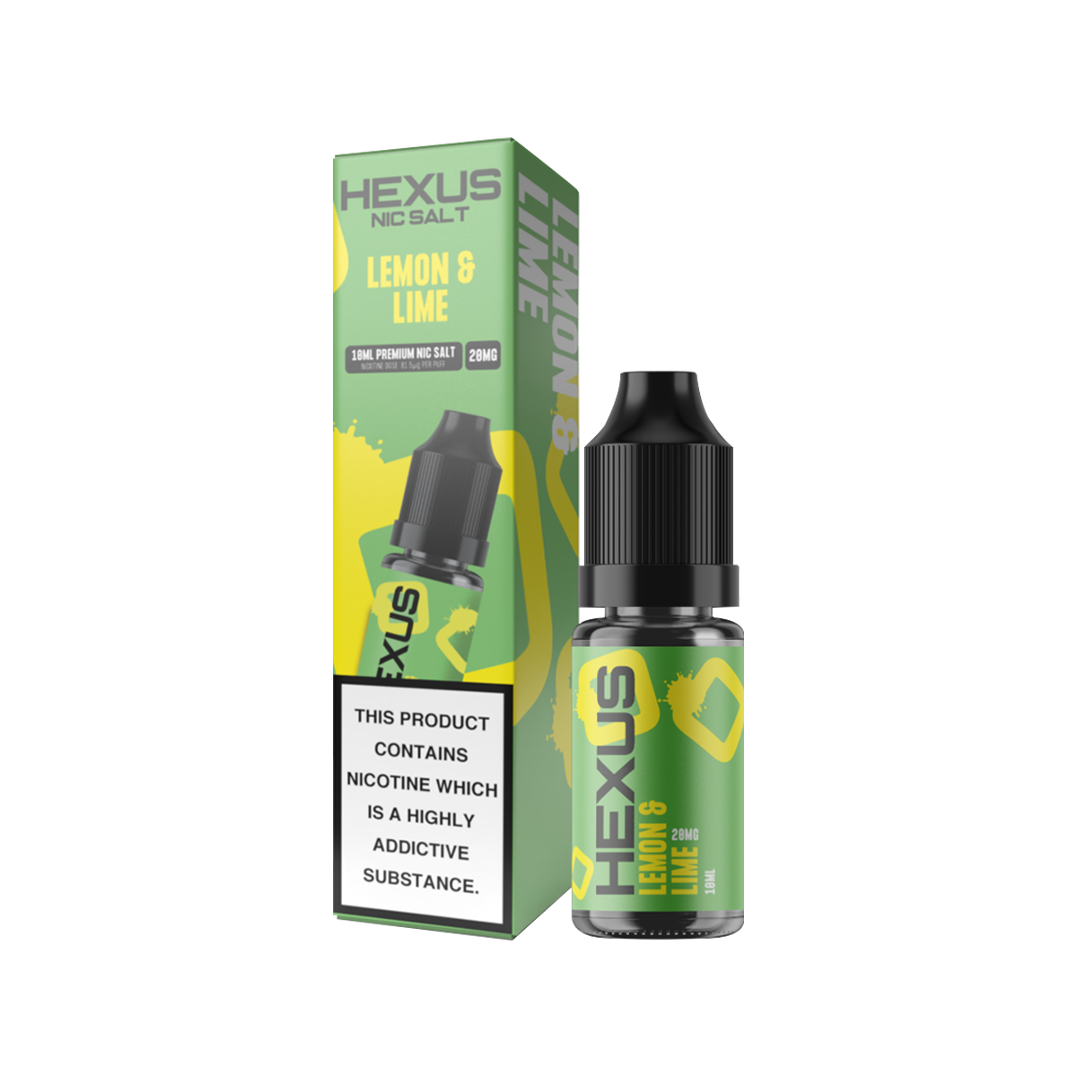 Lemon & Lime Nic Salt by Hexus