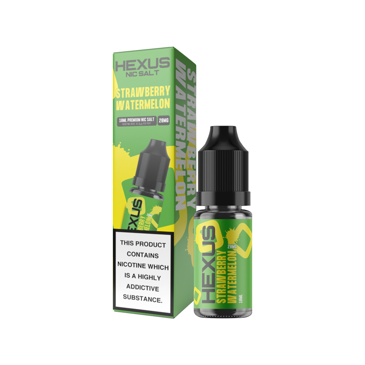 Strawberry Watermelon Nic Salt by Hexus