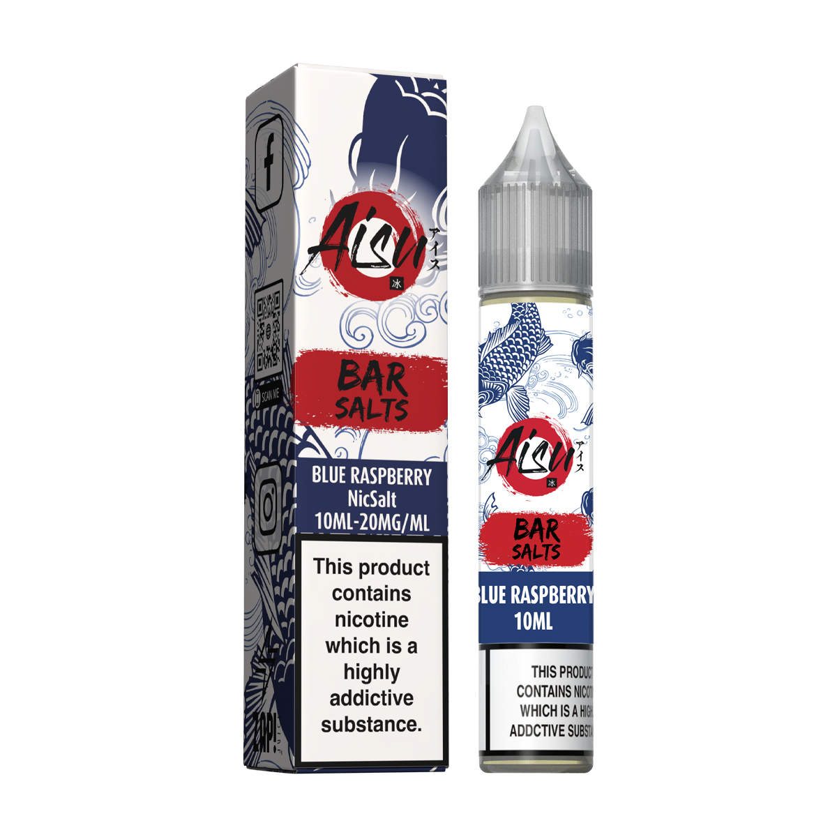 Blue Raspberry Nic Salt by Aisu Bar Salts