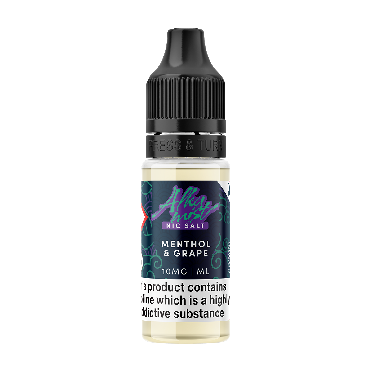 Menthol & Grape Nic Salt by Alka Mist 10ml