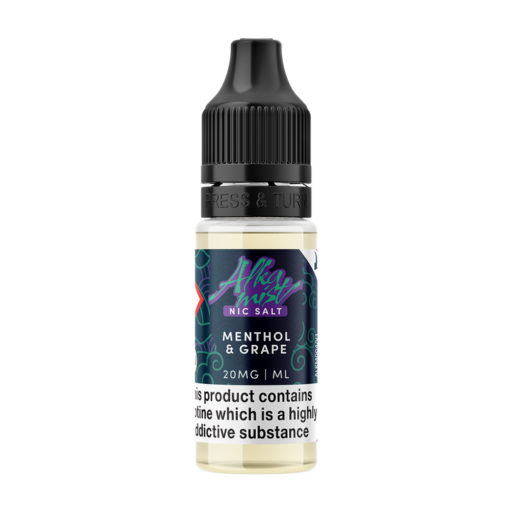 Menthol & Grape Nic Salt by Alka Mist 10ml