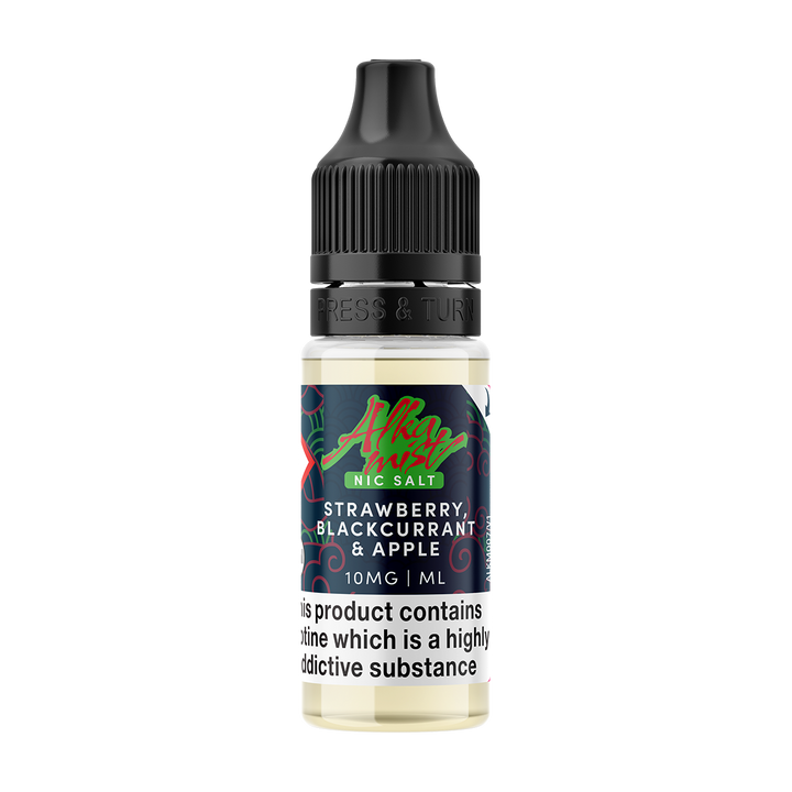 Strawberry, Blackcurrant & Apple Nic Salt by Alka Mist 10ml