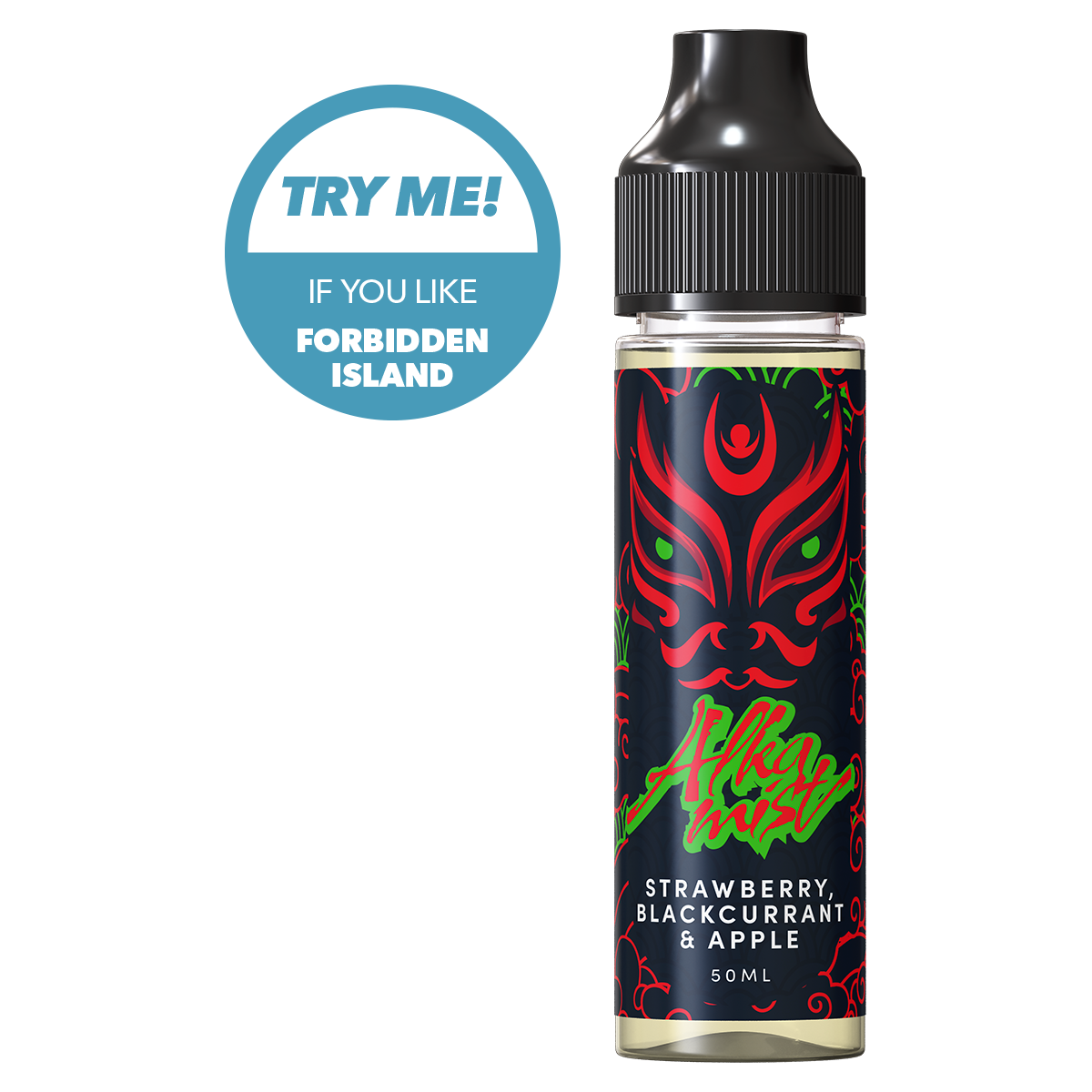 Strawberry, Blackcurrant and Apple by Alka Mist 50ml
