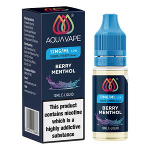 Berry Menthol E-Liquid by Aquavape - 10ml