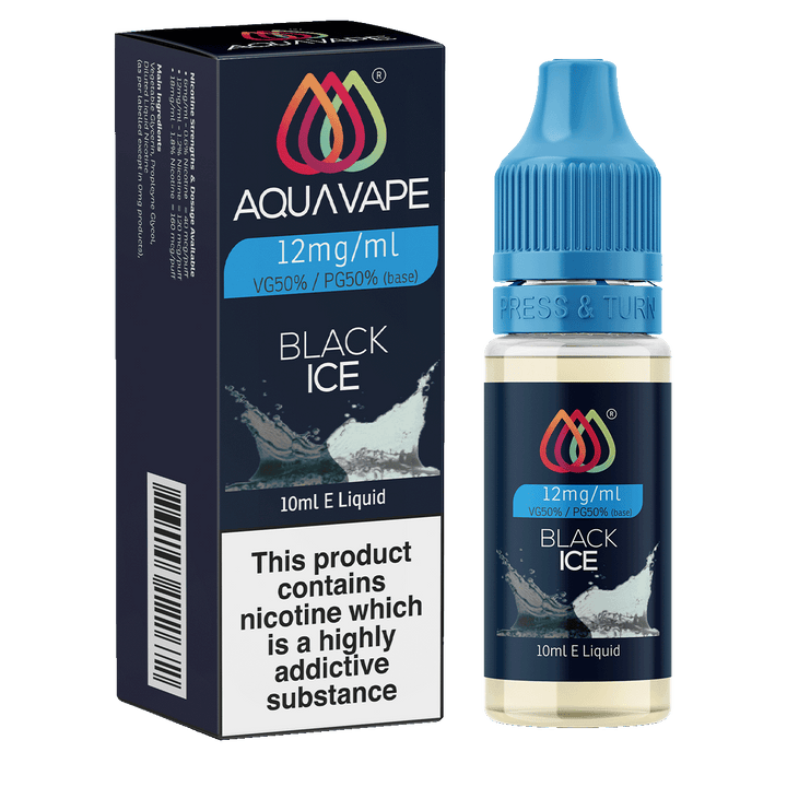 Black Ice E-Liquid by Aquavape - 10ml