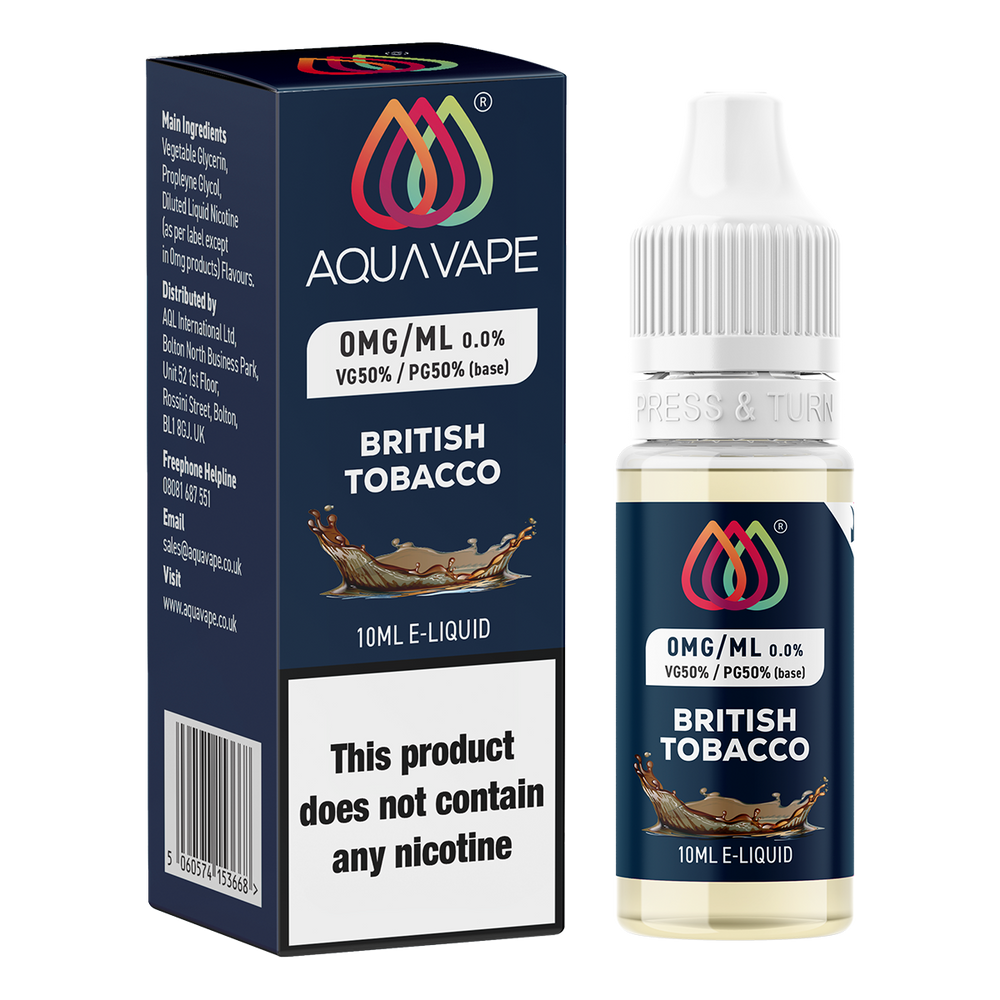 British Tobacco by Aquavape - 10ml