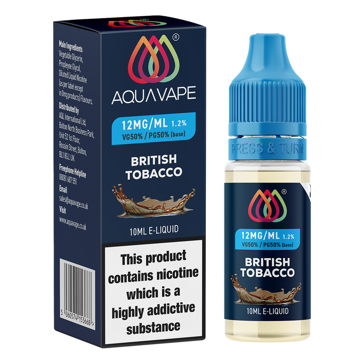 British Tobacco by Aquavape - 10ml