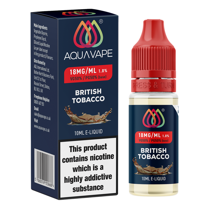 British Tobacco by Aquavape - 10ml