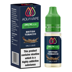British Tobacco by Aquavape - 10ml