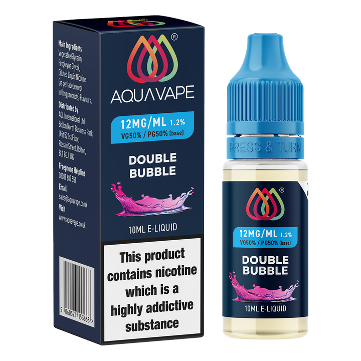 Double Bubble E-Liquid by Aquavape - 10ml