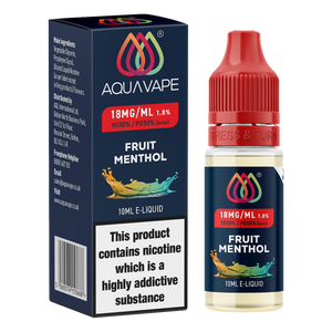 Fruit Menthol E-Liquid by Aquavape - 10ml