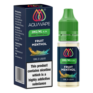 Fruit Menthol E-Liquid by Aquavape - 10ml