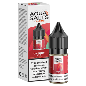 Cherry Ice Nic Salt by Aqua Salts 10ml
