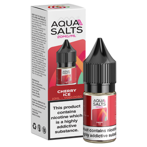 Cherry Ice Nic Salt by Aqua Salts 10ml