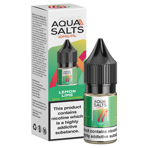 Lemon Lime Nic Salt by Aqua Salts 10ml