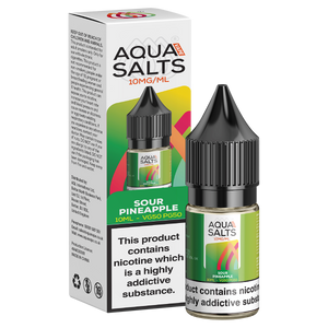 Sour Pineapple Nic Salt by Aqua Salts 10ml