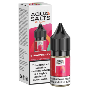 Strawberry Nic Salt by Aqua Salts 10ml