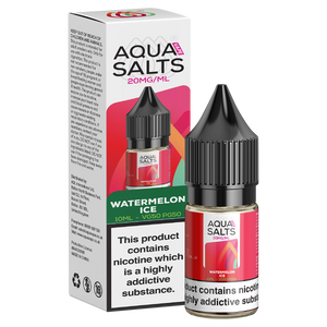 Watermelon Ice Nic Salt by Aqua Salts 10ml