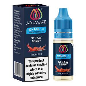 Strawberry E-Liquid by Aquavape - 10ml