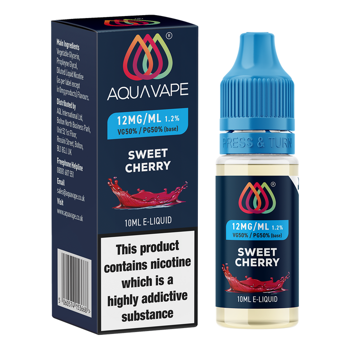 Sweet Cherry E-Liquid by Aquavape - 10ml
