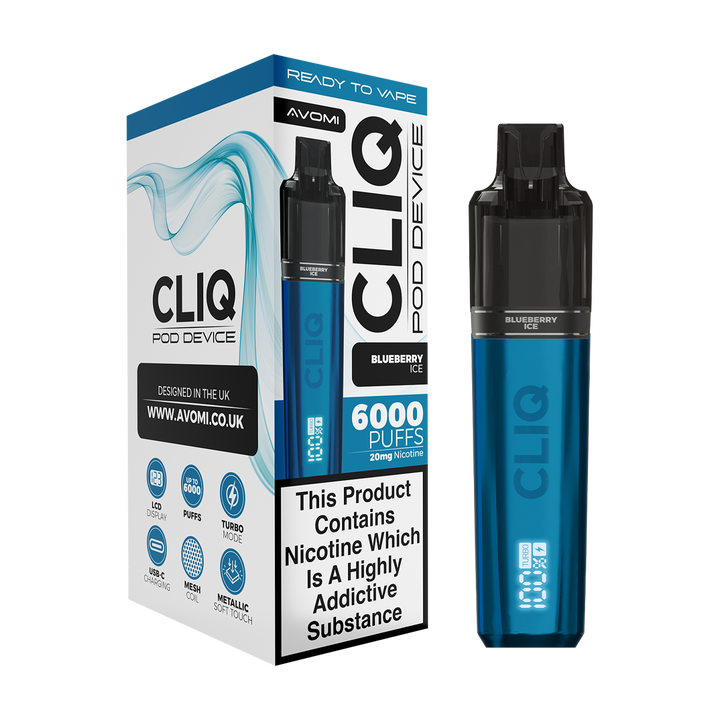 Avomi Cliq 6000 Puff Vape Kit