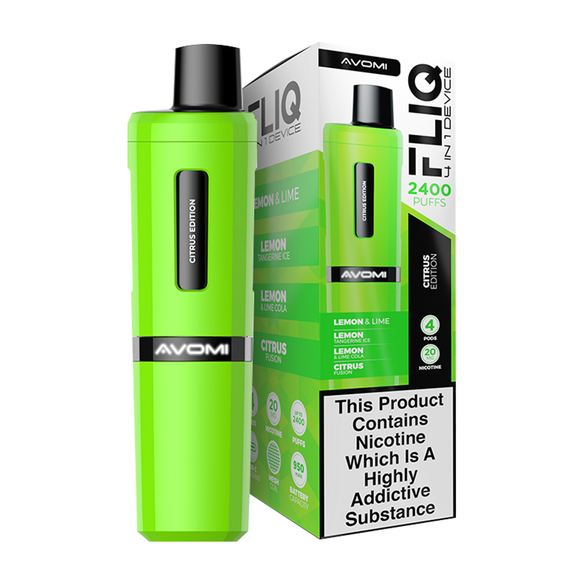 Avomi Fliq 4in1 Vape Kit
