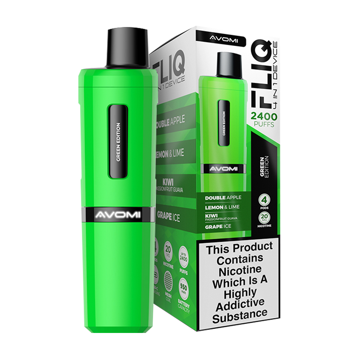 Avomi Fliq 4in1 Vape Kit