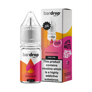 Cherry Peach Nic Salt by Bar Drop