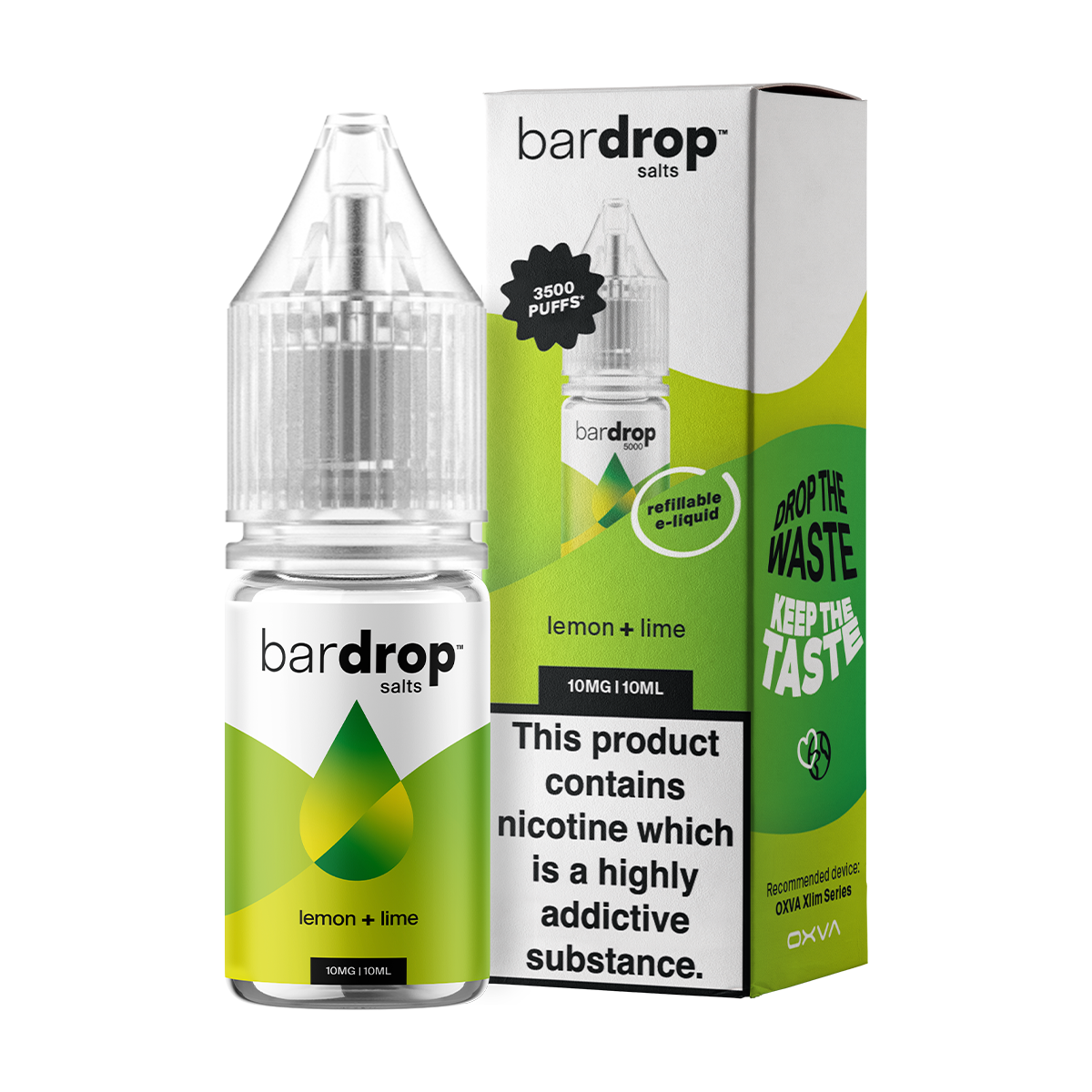 Lemon Lime Nic Salt by Bar Drop